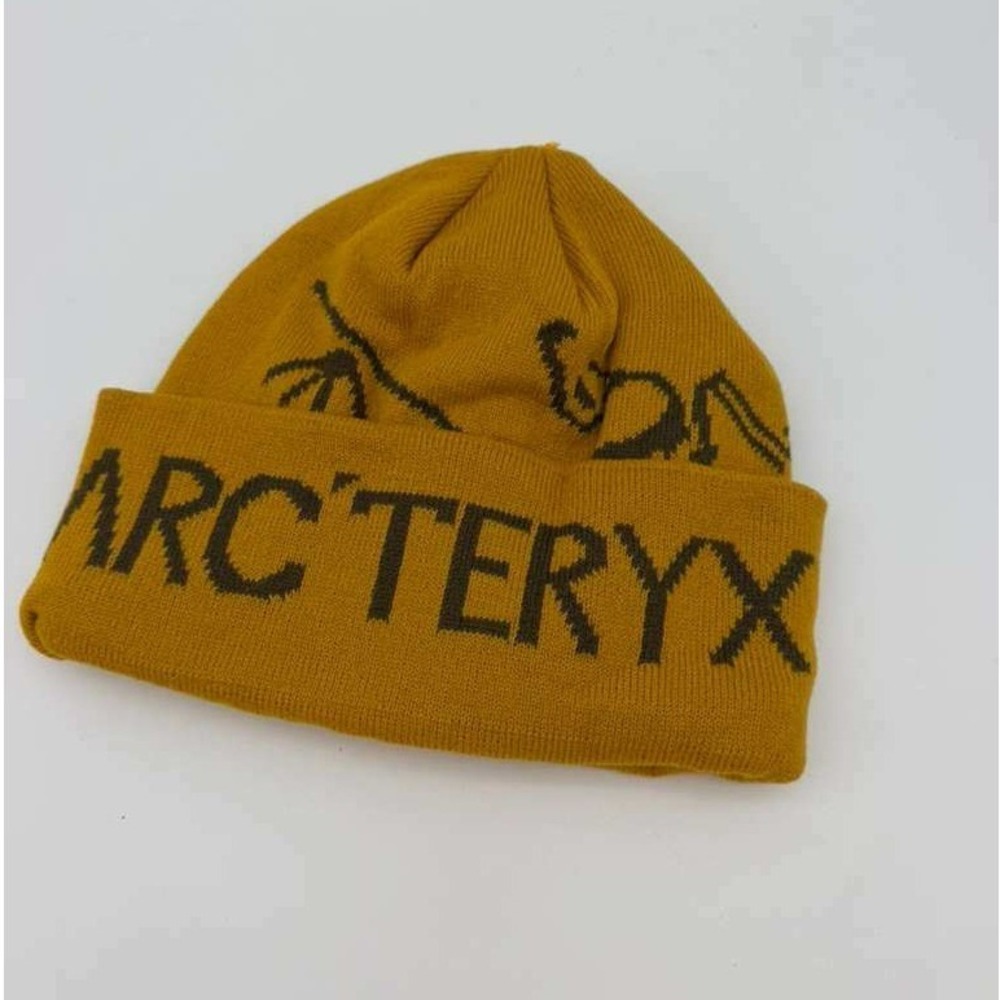 Arc'teryx Bird Word Toque Beanie – Yellow Void – NWOT - Picture 2 of 5